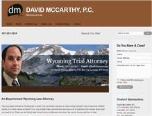 Tablet Screenshot of dmpclaw.com